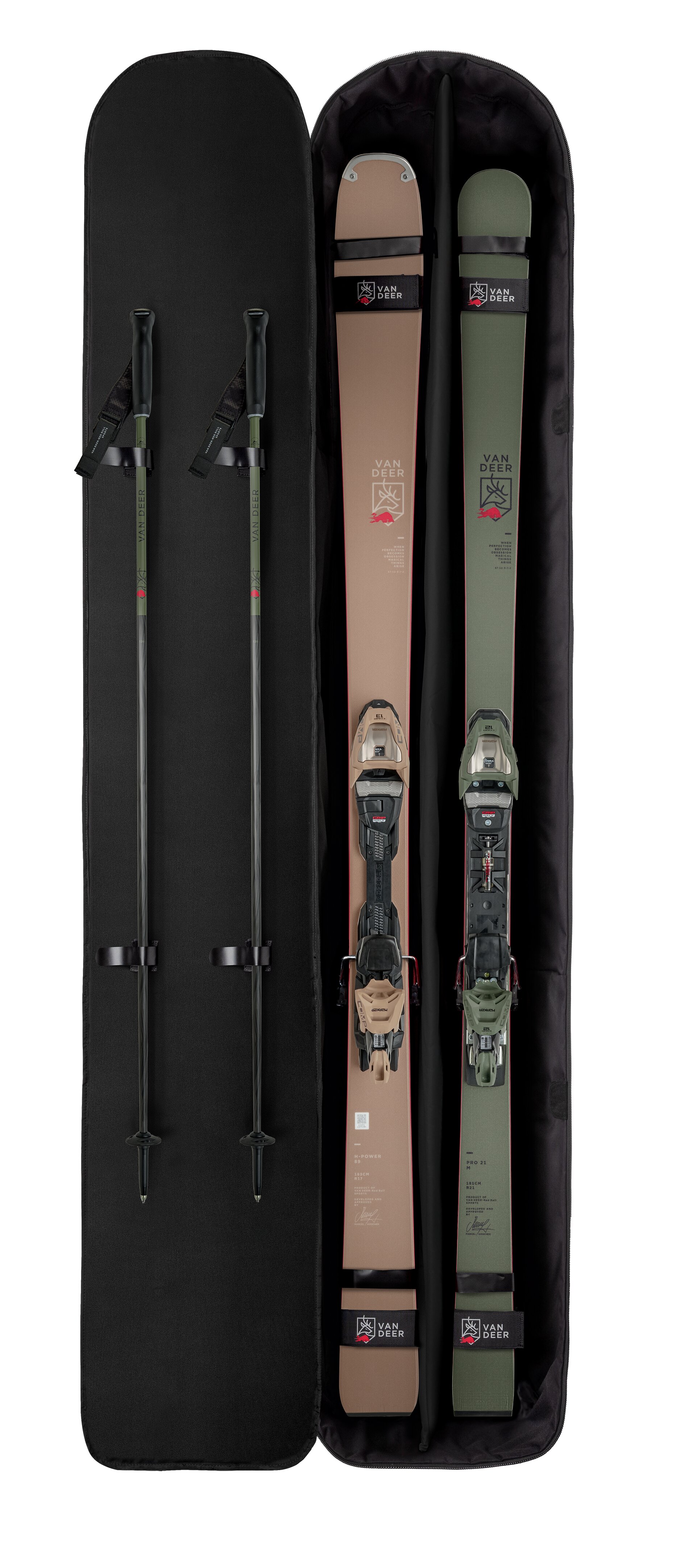 VAN DEER REDBULL SPORTS - VDRBS SKI CARRIER 100L